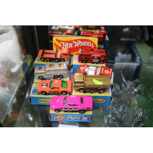 8 - Collection of Boxed Matchbox Superfast to include Dodge Dragster, Wildcat Dragster etc