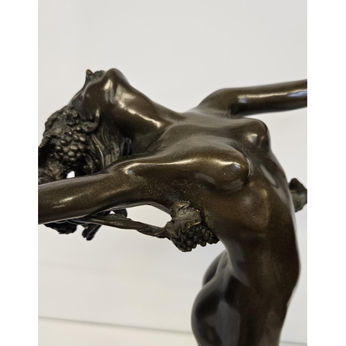 63 - After Harriet Witney Frishmuth, American (1880-1980); A The Vine, the mid brown patinated bronze fig... 