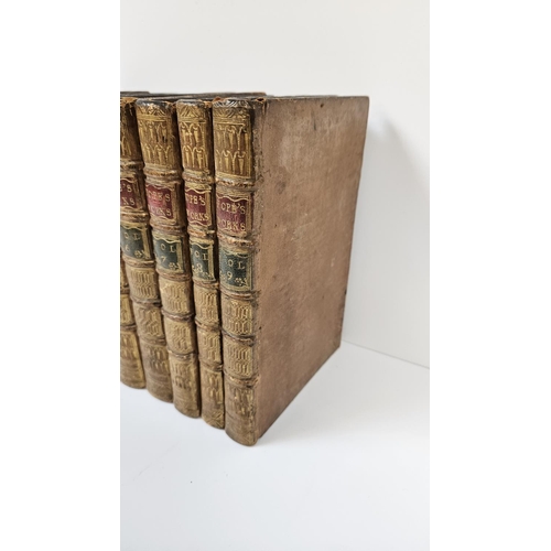 107 - The Works of Alexander Pope Esq in Nine (9)Volumes, Complete With His Last Corrections, Additions, a... 