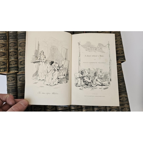 114 - The Works of William Makepeace Thackeray in Twenty Two Volumes Published by Smith, Elder & Co 1869. ... 