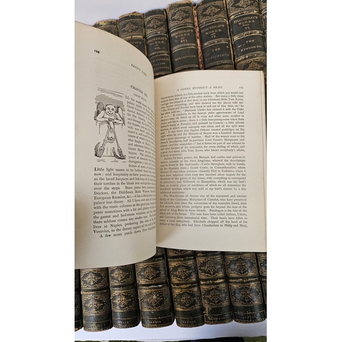 114 - The Works of William Makepeace Thackeray in Twenty Two Volumes Published by Smith, Elder & Co 1869. ... 