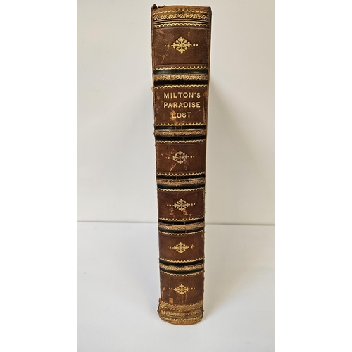 115 - Milton's Paradise Lost Illustrated by Gustave Dore edited with notes and a life of Milton by Robert ... 