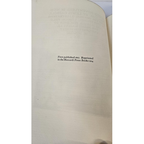 116 - Alices Adventures in Wonderland by Lewis Carroll with Illustrations by John Tenniel Limited edition ... 