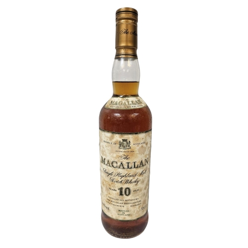 134 - The Macallan Single Highland Malt Scotch Whisky 10 Year Old 70cl