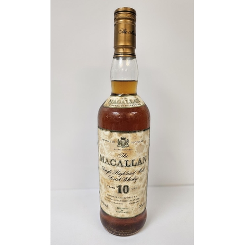 134 - The Macallan Single Highland Malt Scotch Whisky 10 Year Old 70cl