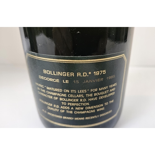 135 - Bollinger R.D. Extra Brut 1975 Vintage Champagne
1975 vintage Champagne from the House of Bollinger.... 