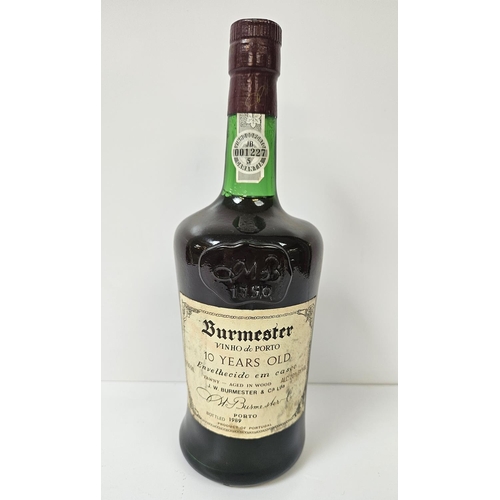 136 - Burmester 10 Year Old Vinho de Porto  Envelhecido em Casco bottled in 1989, imported by Barwell & Jo... 