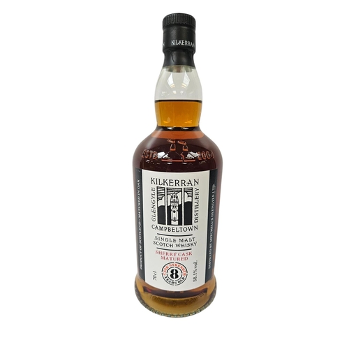 138 - Kilkerran Campbeltown Glengyle Distillery Single Malt Scotch Whisky Sherry Cask Matured 8 Year Old. ... 