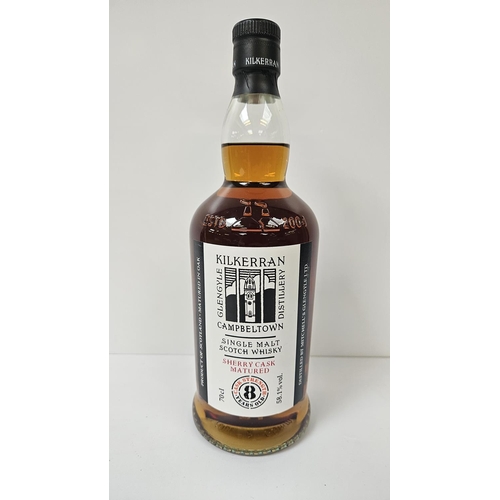 138 - Kilkerran Campbeltown Glengyle Distillery Single Malt Scotch Whisky Sherry Cask Matured 8 Year Old. ... 