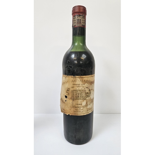 143 - Chateau Au-Margaux Premium Grand Cru Classic 1964. 3 Bottles sealed.