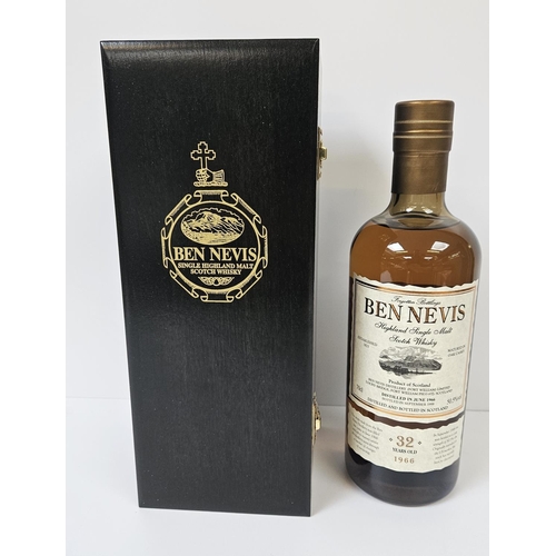 146 - Ben Nevis Highland Single Malt Scotch Whisky 32 Year Old 1966 70cl boxed dated 1966 50.5% Vol