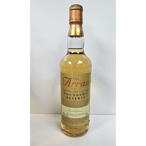 148 - 12 Bottles of The Arran Malt Single Malt Scotch Whisky Founder's Reserve 43% 70cl