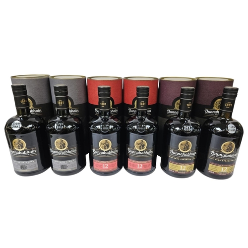 149A - Bunnahabhain Islay Single Malt Scotch Whisky; 2 Bottles of Toiteach A Dha 46.3%, 2 Bottles of Small ... 