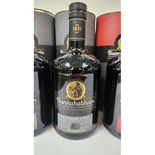 149A - Bunnahabhain Islay Single Malt Scotch Whisky; 2 Bottles of Toiteach A Dha 46.3%, 2 Bottles of Small ... 