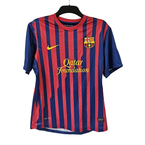 151 - LIONEL MESSI 2011/12 SIGNED #10 BARCELONA JERSEY The striped red and blue Barcelona jersey was signe... 