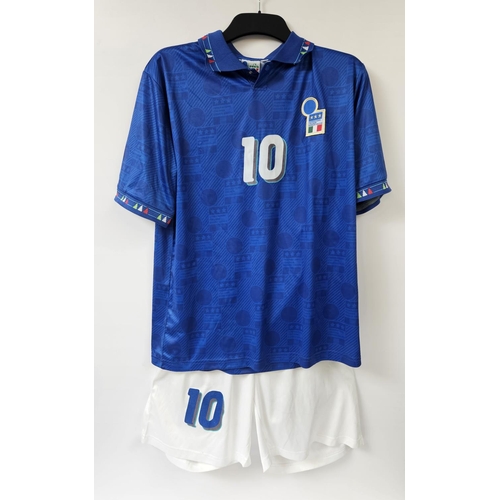 156 - ROBERTO BAGGIO 1994 FIFA WORLD CUP MATCH WORN ITALY UNIFORM
The 1994 FIFA World Cup final was a socc... 