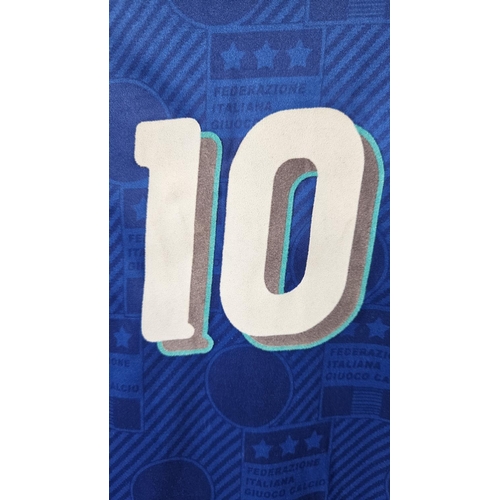 156 - ROBERTO BAGGIO 1994 FIFA WORLD CUP MATCH WORN ITALY UNIFORM
The 1994 FIFA World Cup final was a socc... 