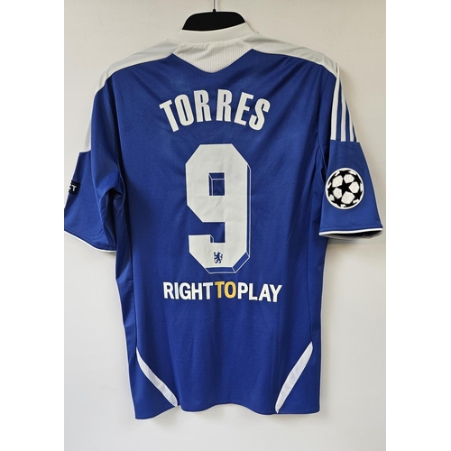 159 - FERNANDO TORRES 2012 UEFA CHAMPIONS LEAGUE FINAL MATCH WORN #9 CHELSEA JERSEY
The 2012 UEFA Champion... 