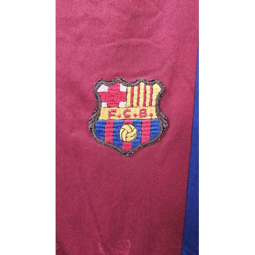 163 - DIEGO MARADONA 1982/83 MATCH WORN BARCELONA UNIFORM
The iconic Diego Maradona joined FC Barcelona in... 