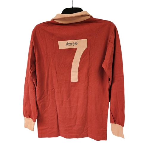 166 - GEORGE BEST 1971/72 MATCH WORN AND SIGNED #7 MANCHESTER UNITED JERSEY
George Best was footballs vers... 