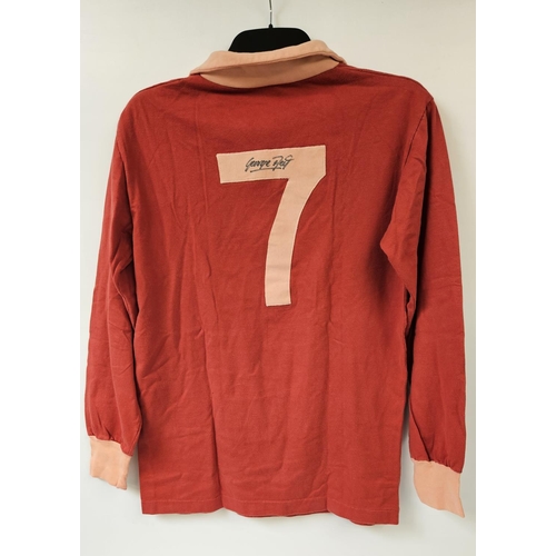 166 - GEORGE BEST 1971/72 MATCH WORN AND SIGNED #7 MANCHESTER UNITED JERSEY
George Best was footballs vers... 