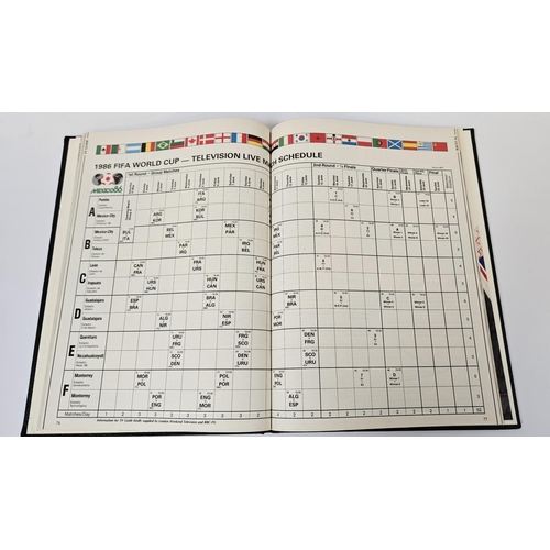 174 - England Mexico World Cup 1986 Official Football Association Souvenir Programme signed by the Team, w... 