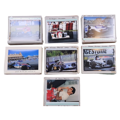 85 - Approx. 160 Formula 1 Stock A4 Photos and prints to include Nigel Mansell, Ralf Schumacher, Gerhard ... 