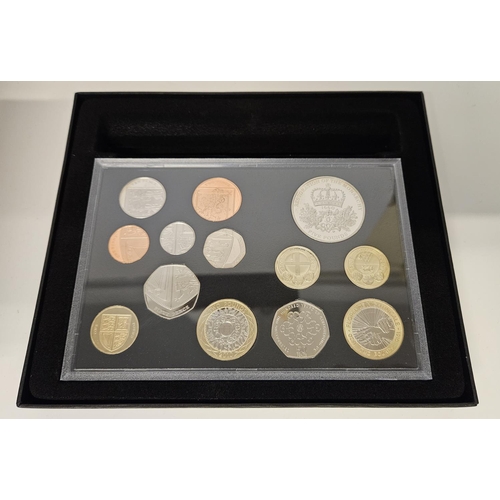 178 - Collection of assorted Royal Mint Proof Coin sets to include Seven Card cased sets 2001 x 2, 2001, 2... 