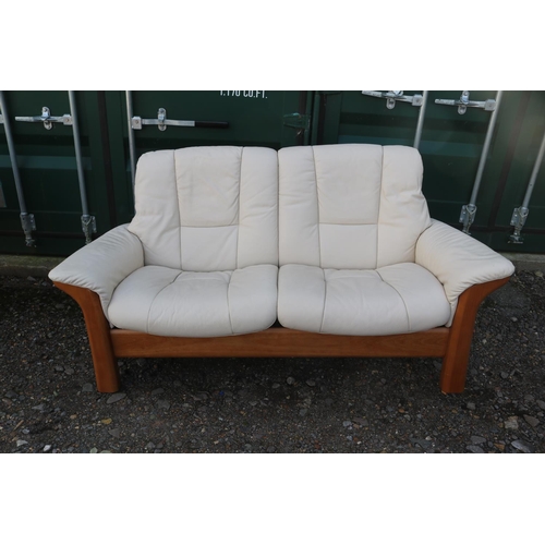 331 - Ekornes Stressless Windsor Danish 2 seater sofa