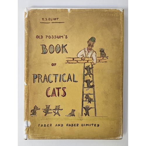 125 - T S Eliot 'Old Possums Book of Practical Cats' published by Faber and Faber Limited, First Edition.