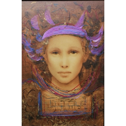 301 - Csaba Markus (b.1953); Hand embellished Serigraph on board entitled 'Aphrodite' Palais' Limited edit... 