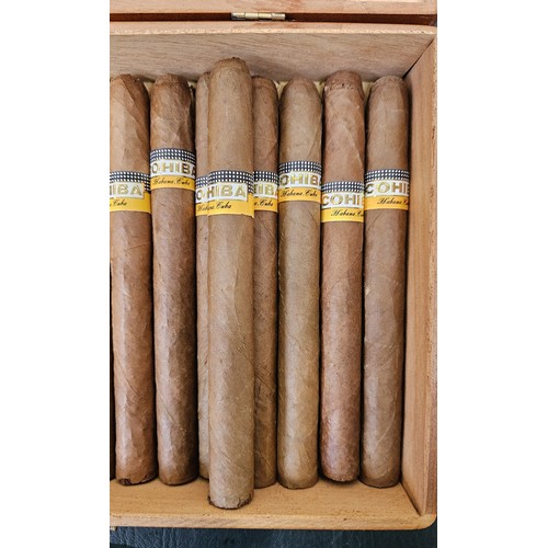 27 - Cohiba Esplendidos Habana Cuba (15) in wooden case with applied labels