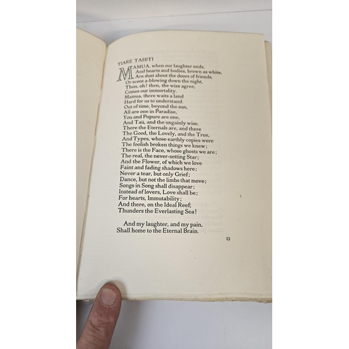 117 - The Collected Poems of Rupert Brooke Limited edition 420 of 1000 with original dust jacket. Printed ... 