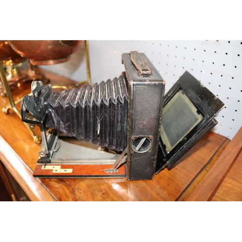 158 - Antique Concertina folding camera