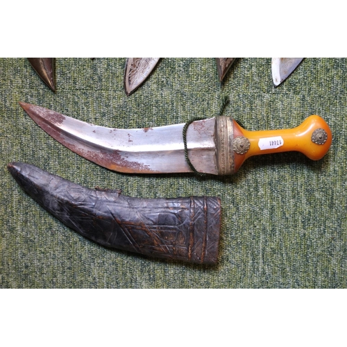 161 - Collection of assorted Kukri and other Tribal Knives