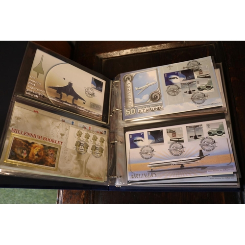 166 - Folder of assorted First Day Covers to include Royal and Transport