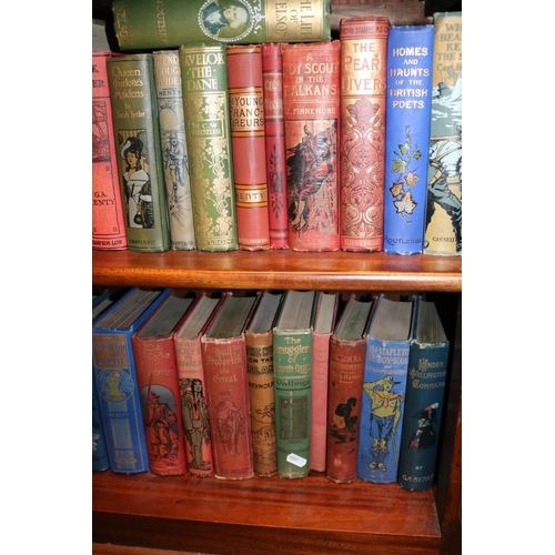 197 - Collection of Late 19thC and early 20thC Books to include Jack Archer, The Deer Slayer, for Flame an... 