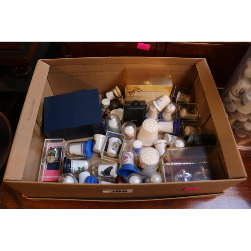 209 - Collection of assorted Ceramic Thimbles