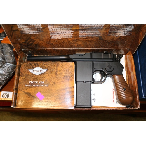 227 - Umarex Pistol C96 Co2 Air Pistol boxed