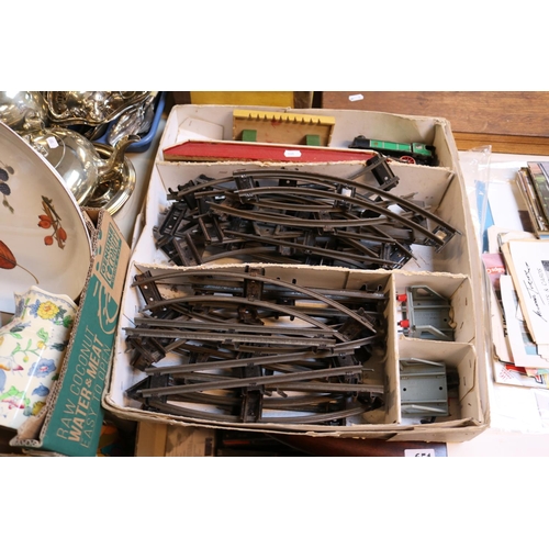 235 - Hornby M1 Goods Set O Gauge and assorted Track