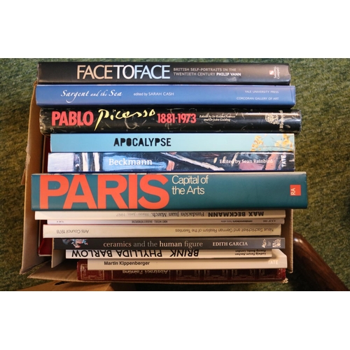 244 - Collection of Art Related books to include Face to Face, Pablo Picasso etc.