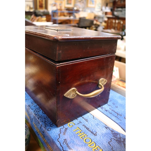 260 - His Masters Voice Mahogany Box