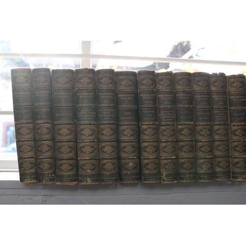 51 - The Works of William Makepeace Thackeray in Twenty Two Volumes Published by Smith, Elder & Co 1869. ... 