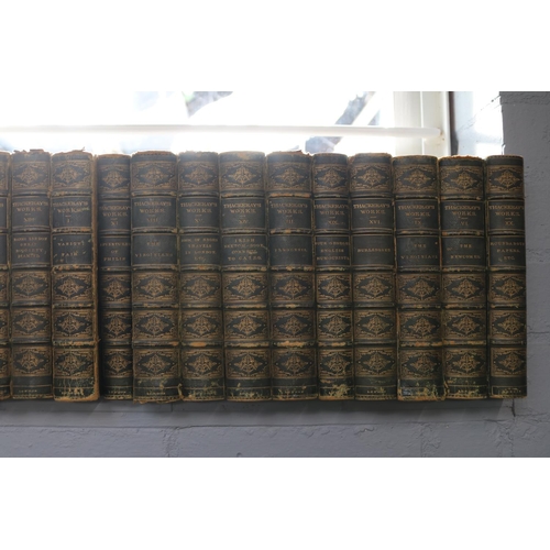 51 - The Works of William Makepeace Thackeray in Twenty Two Volumes Published by Smith, Elder & Co 1869. ... 