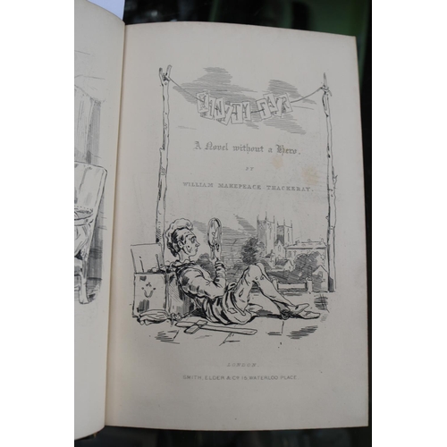 51 - The Works of William Makepeace Thackeray in Twenty Two Volumes Published by Smith, Elder & Co 1869. ... 