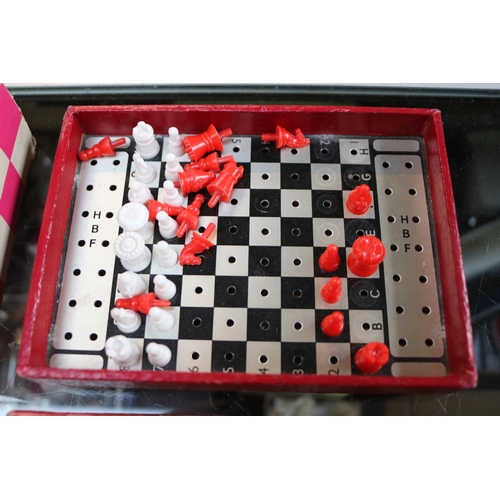 80 - Vintage Cased Magnetic Chess set and a Travelling Chess Set