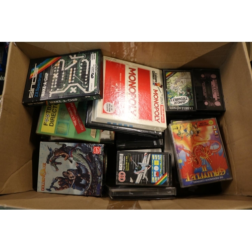 343 - Large Collection of assorted Spectrum 48/128K to include Monopoly, Gauntlet etc.