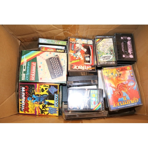 343 - Large Collection of assorted Spectrum 48/128K to include Monopoly, Gauntlet etc.