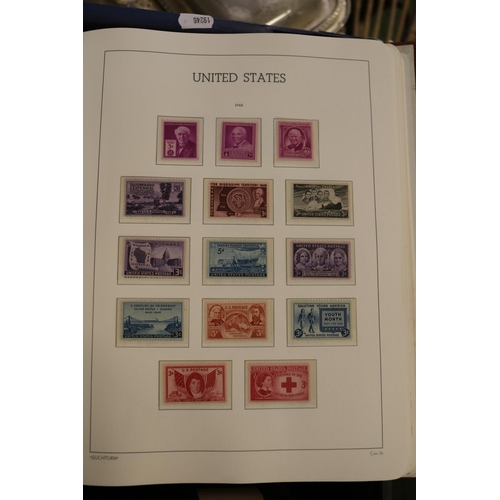 264 - Large Collection of World Stamp Albums mainly USA