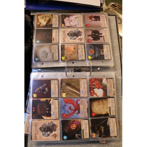 268 - 2 Folders of Dungeons and Dragons Trading Cards and Hidden Realms